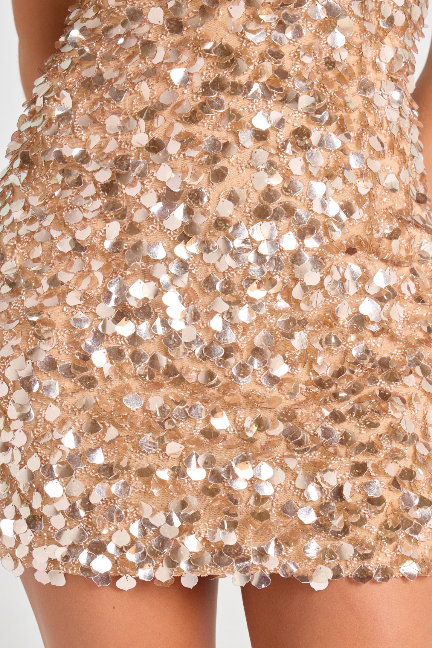 Cleo Champagne Dress